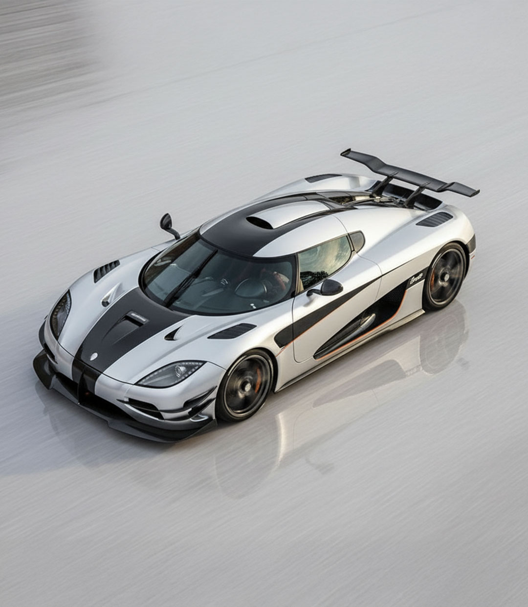 AI car motion effects example